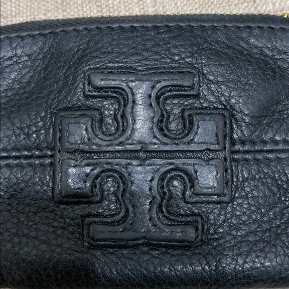 Tory Burch  Coin Wallet  Black Leather - Picture 3 of 9
